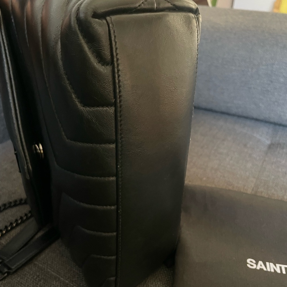 Yves Saint Laurent Black Ysl loulou black on noir small - Picture 5 of 10